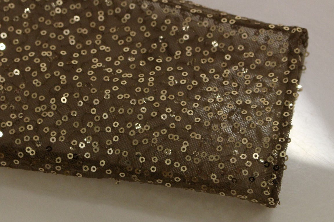 Lanre Da Silva Ajayi GOLD Long Lace Maxi Crystal Dress - Fizigo